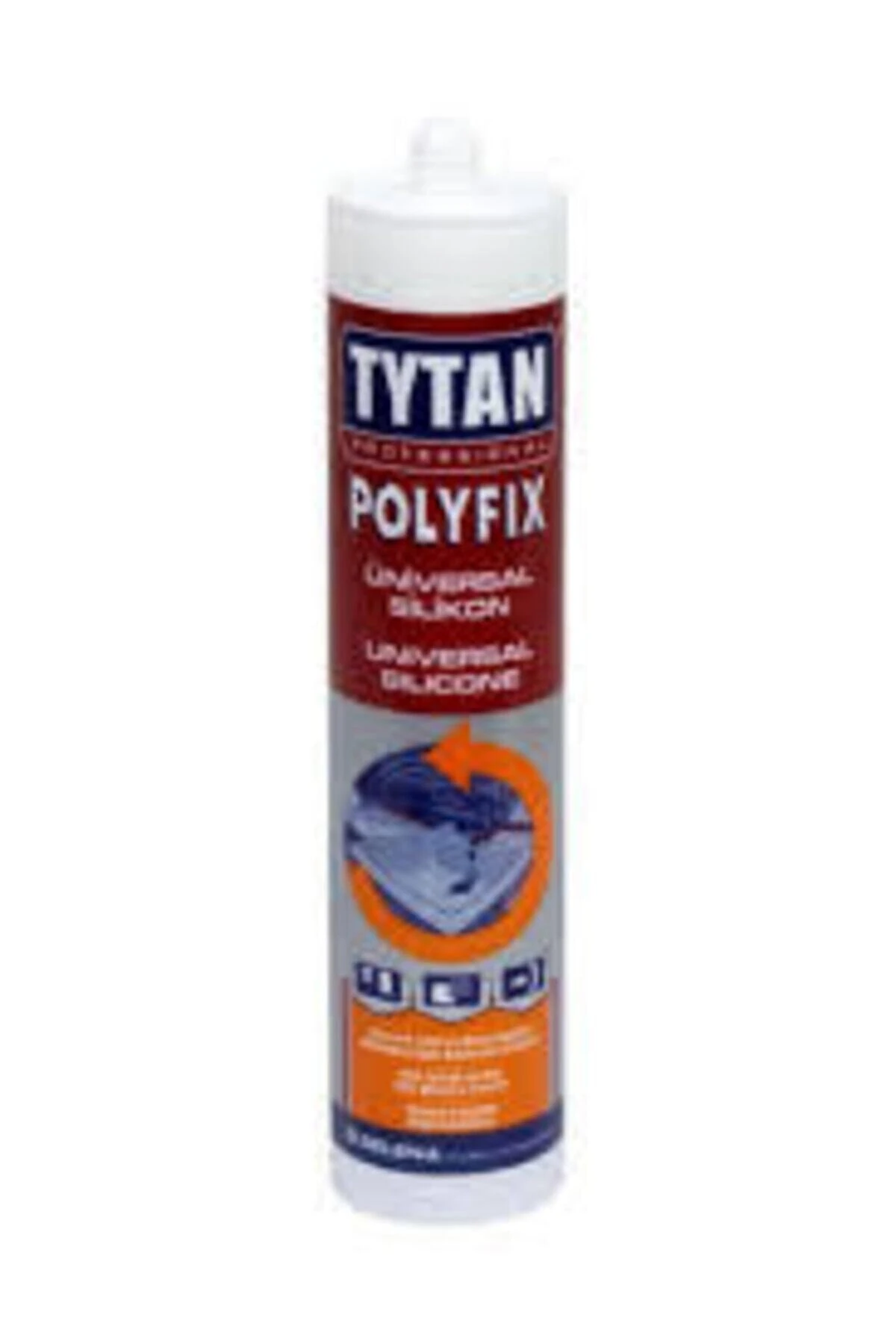 Polyfıx Universal Silikon 280 gr Siyah