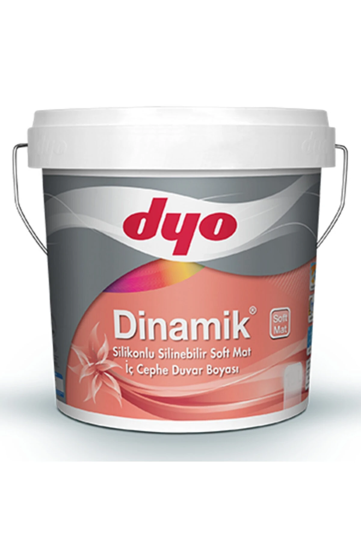 7.5 Litre Dinamik Silikonlu Silinebilir Softmat Iç Cephe Duvar Boyası 2251 Kumsal