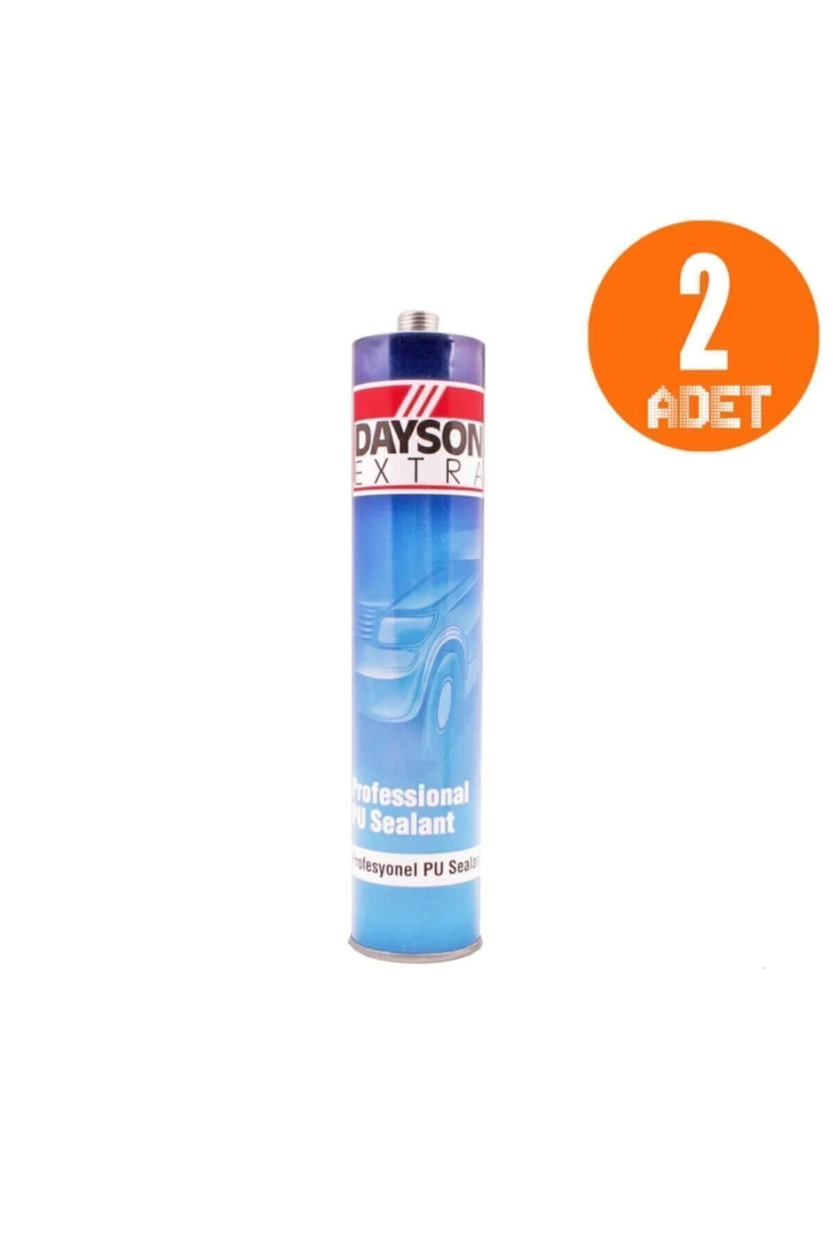 2 Adet Siyah Poliüretan Pu Mastik Silikon