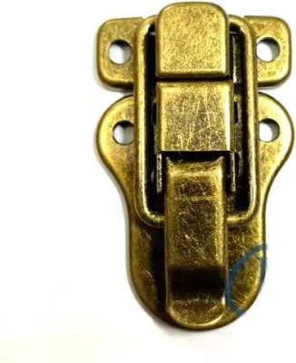 Sandık, Kutu Klipsi, Ön Kilidi - 48X30MM, Antik, 100 Adet