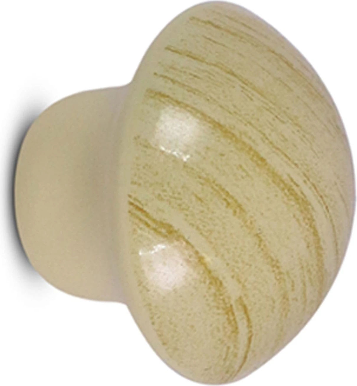 (10 Adet) Mantar Düğme Kulp Çekmece Dolap Kapak Kulpu Kulbu Çam