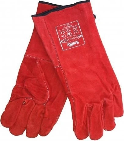 Kaynakçı Eldiveni Kırmızı