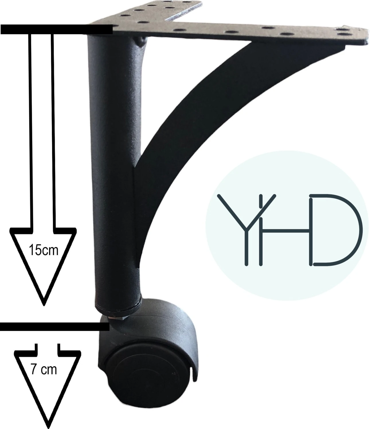 Metal Tekerlekli,sehpa,baza,dolap Ayağı