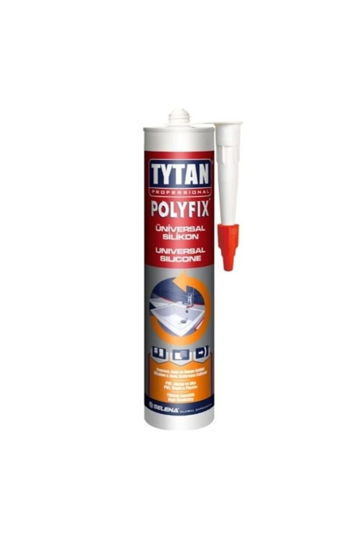 Polyfix Universal Şeffaf Silikon 280 Gr (5 Adet)