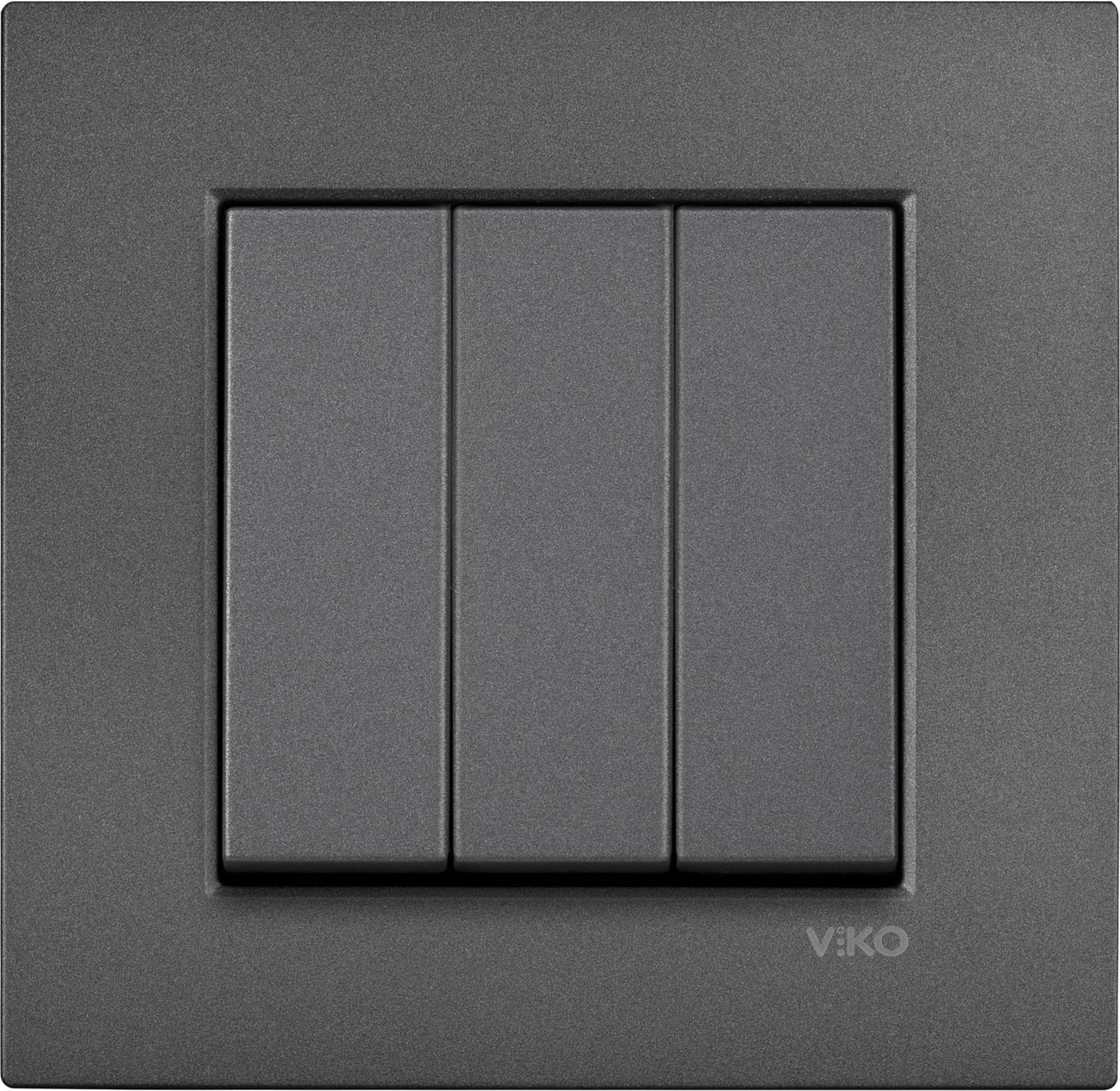 Artline Novella Füme Üçlü Anahtar Çerçeveli