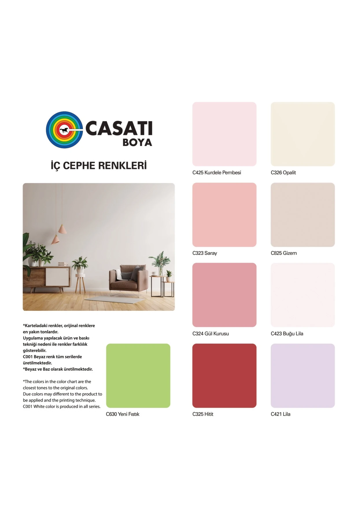 Lüx Plastik Iç Cephe Duvar Boyası Buz Mavisi 20 Kg.