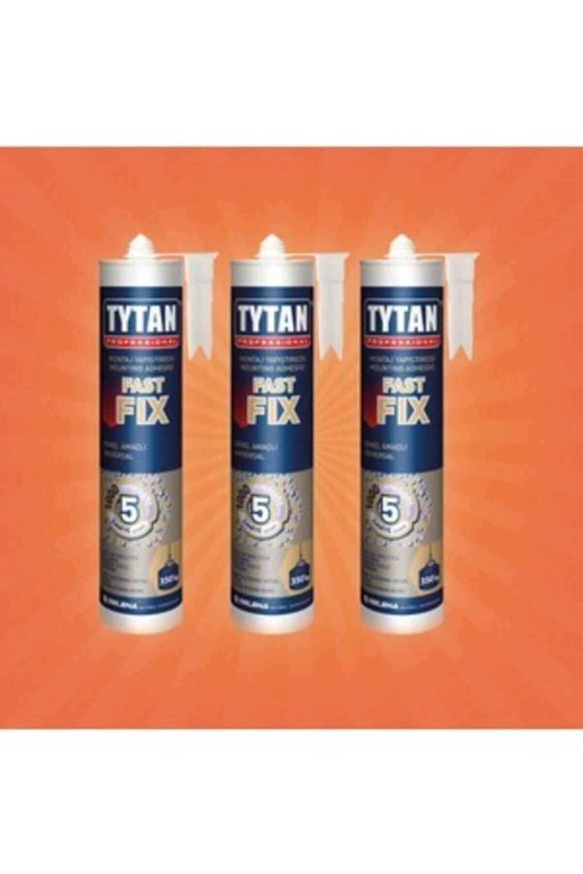 Tytan Professional Fast Fix Montaj - Korniş Yapıştırıcısı 290 ml - Süper Güçlü Yapıştırıcı