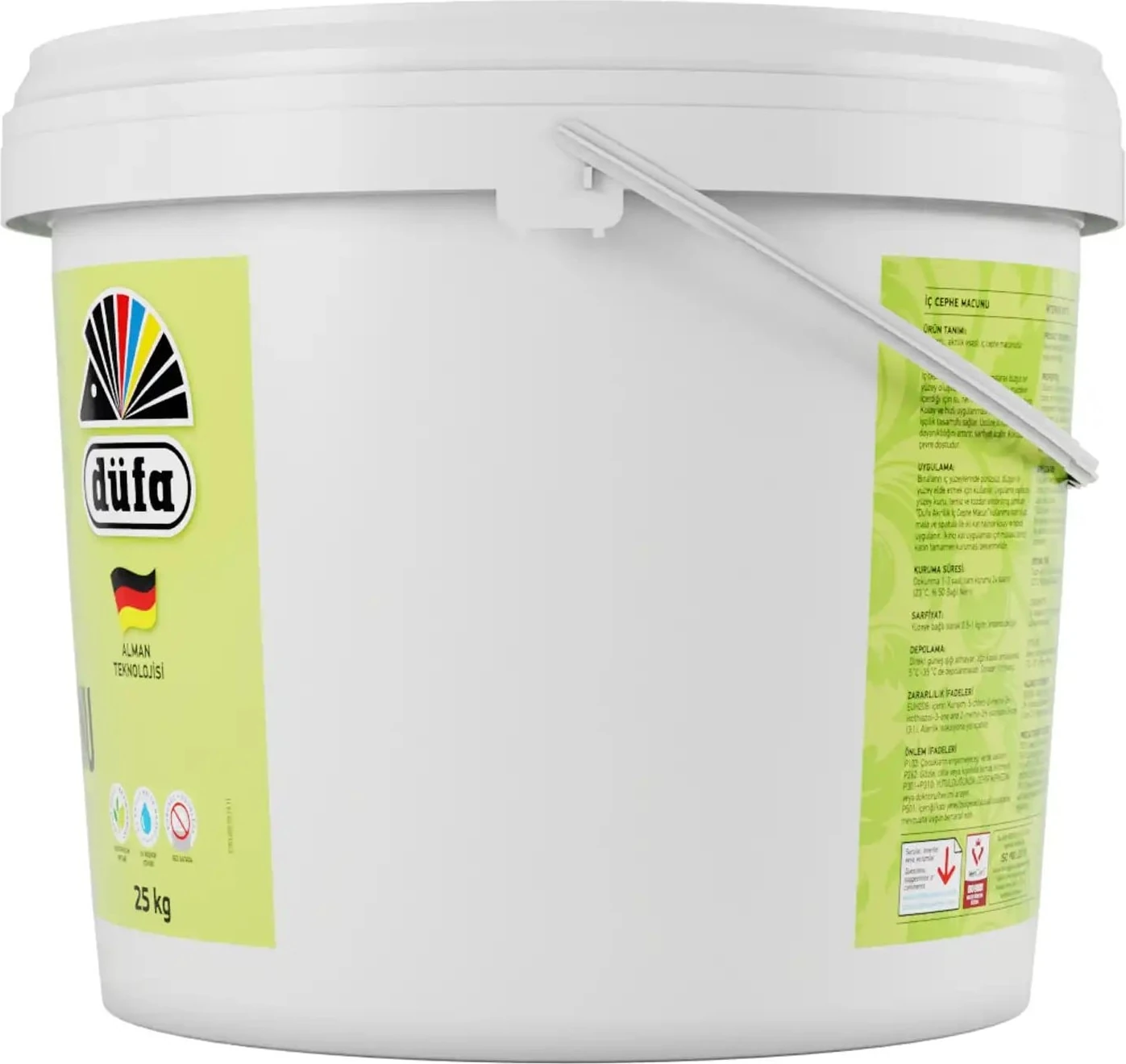 Akrilik İç Cephe Macun 25 l Beyaz