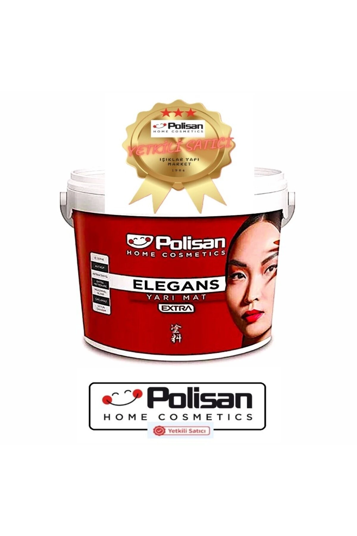 -Elegans -Silinebilir -Küf Önleyici -Antibakteriyel-İç Cephe Duvar Boyası