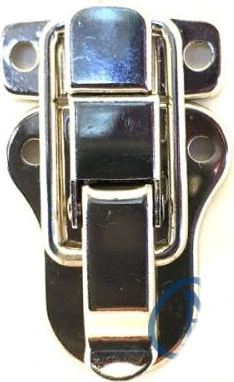 Sandık, Kutu Klipsi, Ön Kilidi - 48X30MM, Nikel, 100 Adet