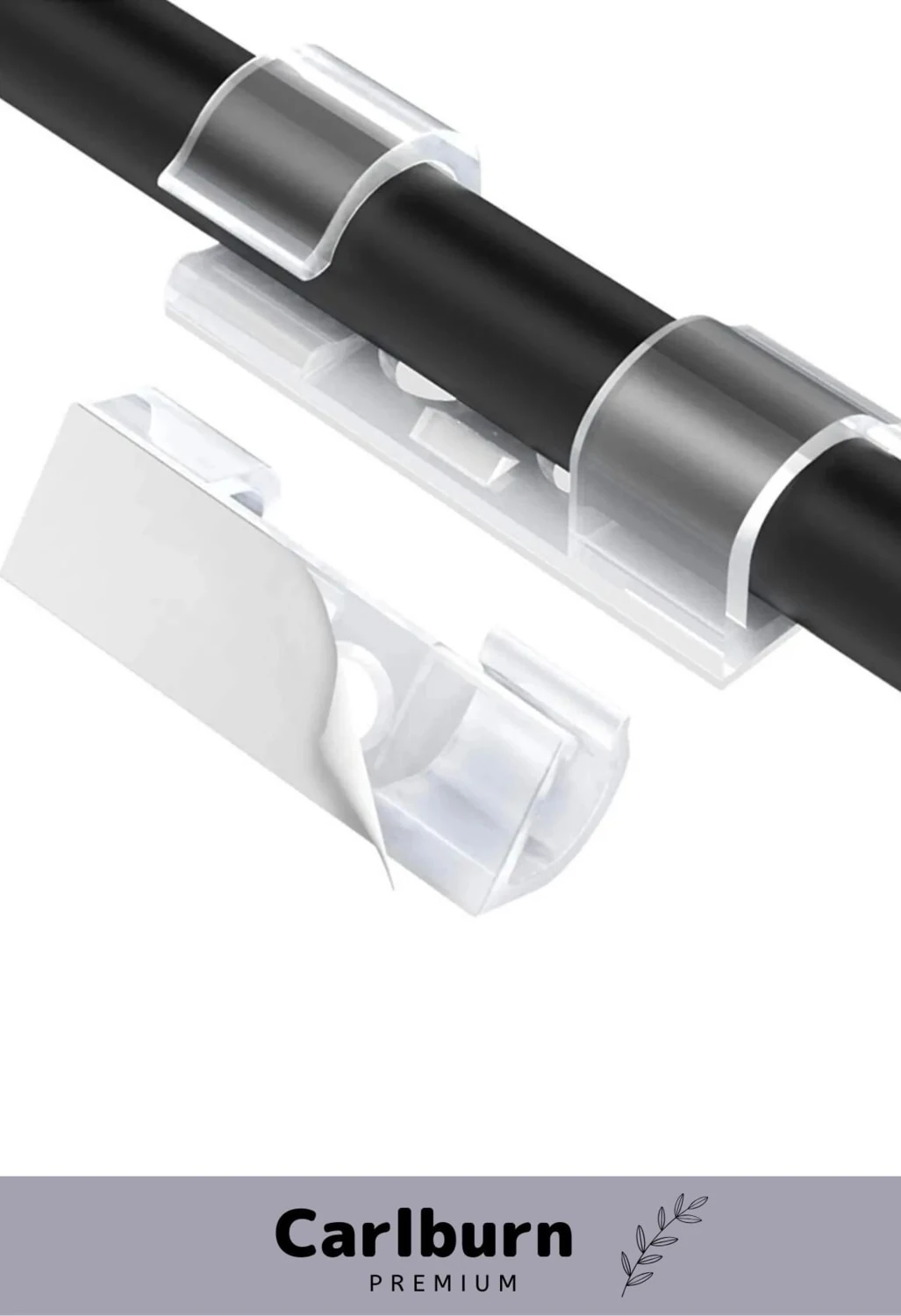 Özel Üretim Montaj Kötü Görüntü Engelleyici Iz Bırakmaz Kablo Sabitleyici Klips Seti 20 Adet