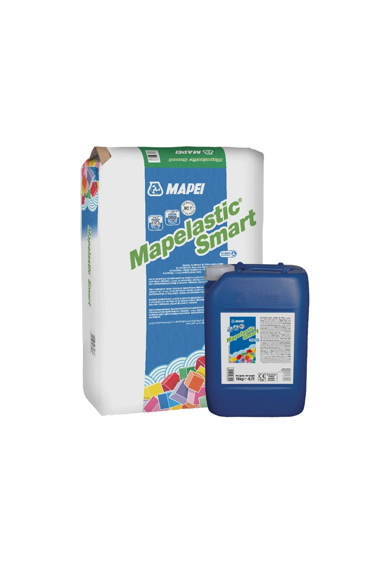 Mapelastic Smart Gri İki Bileşenli Su Yalıtım Malzemesi