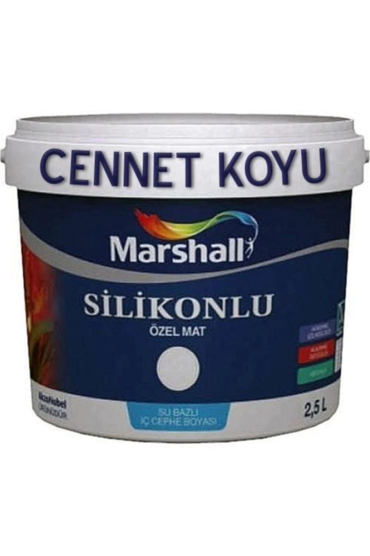 2,5 lt Silikonlu Özel Mat Cennetkoyu