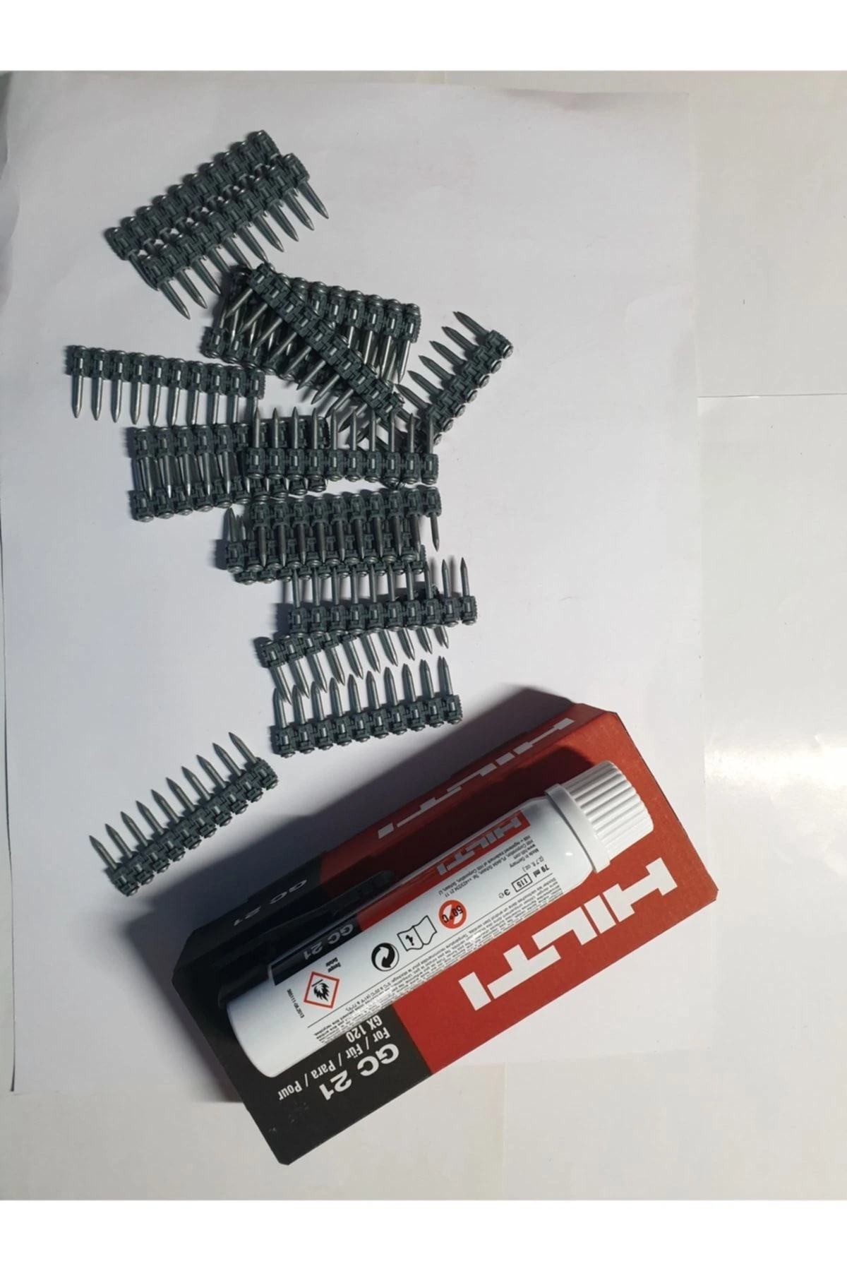 Gx 120 750 Lik 27mm Çivi Gc21 Gaz Tüpü