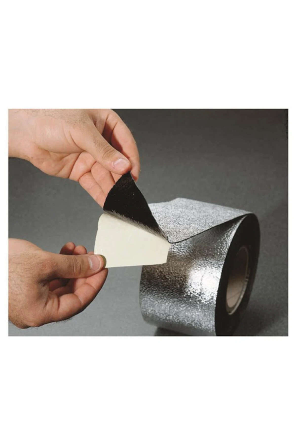 Bitüself Alüminyum Kaplı Oto Ses Ve Su Yalıtım Bantı 10cm X 10mt