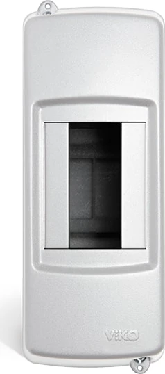 1-2li Sıva Üstü Sigorta Kutusu Mühürlü Klemensli (Beyaz)