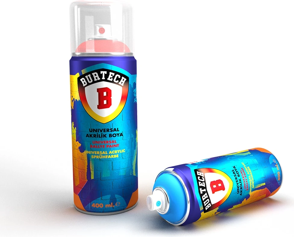 400 ml  Akrilik Alüminyum Sprey Boya RAL-9006