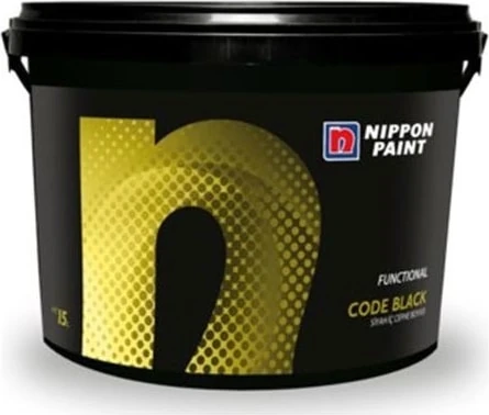 Nippon Code Black Tam Siyah Iç Cephe Boyası 2.5lt
