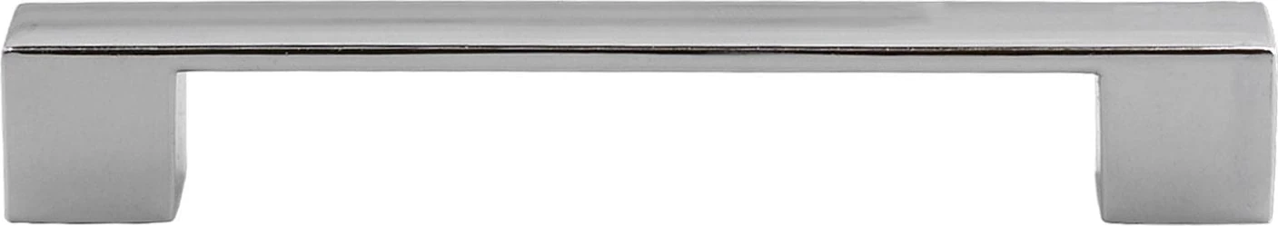 (10 ADET) Gölcük Düz Krom (128 Mm-12.8 cm) Metal Mobilya Mutfak Çekmece Dolap Dolabı Kapak Kulpu Kulbu Kulpları