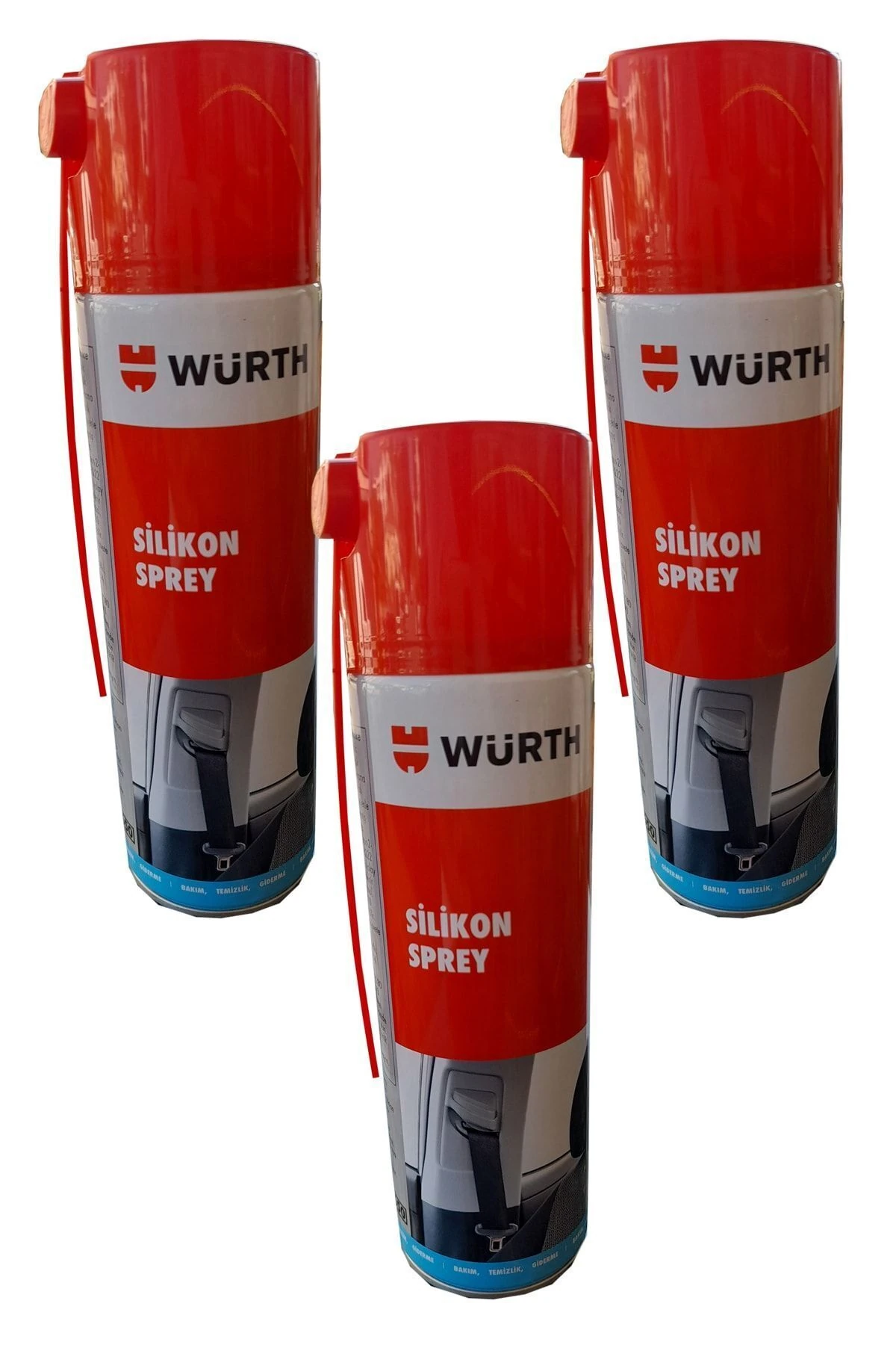 Silikon Sprey 500 ml / 3'lü Paket / Alman Üretimi