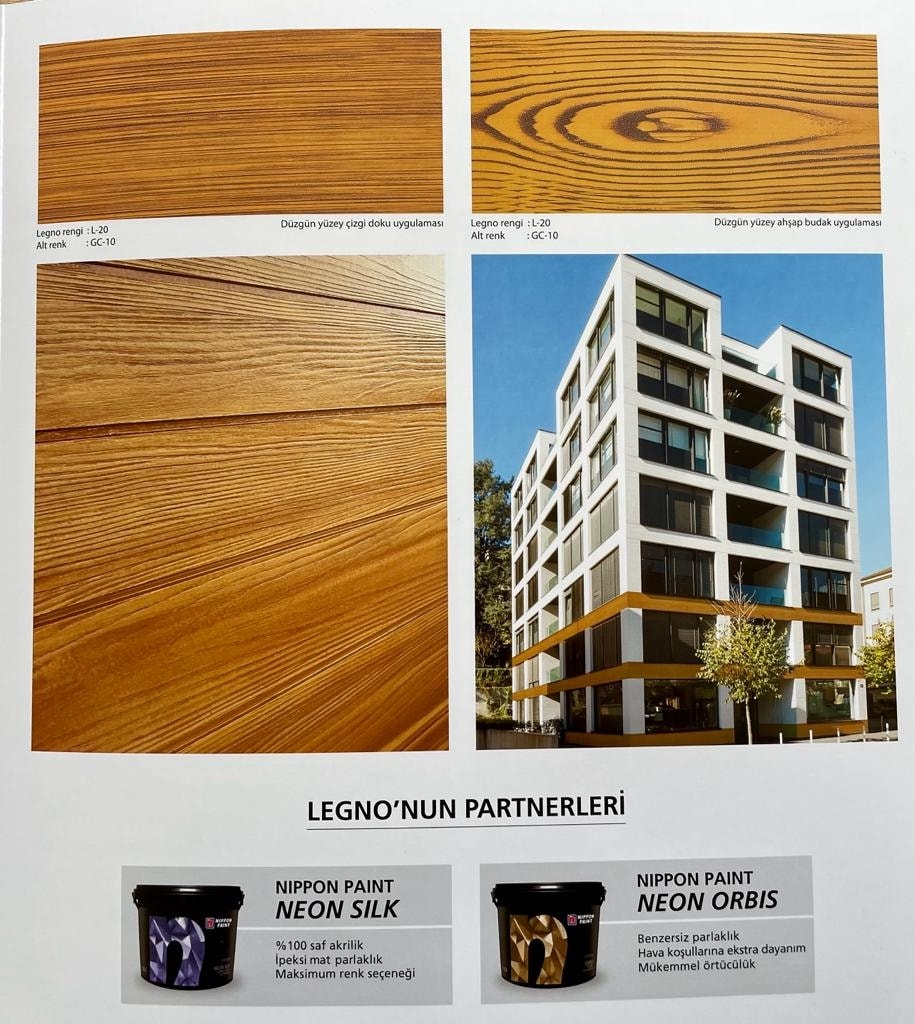 Paint Legno Ahşap Dokulu Dış Cephe Boyası 2,5 Litre