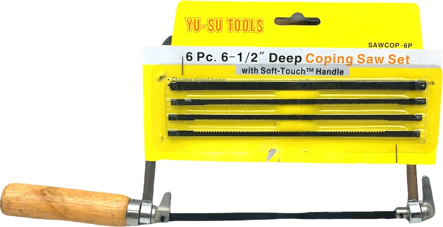 6 Adet Kıl Testere Seti Ahşap Sap