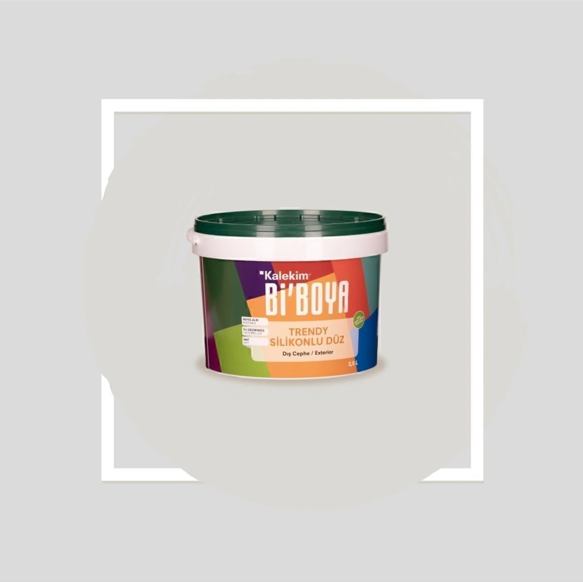 Silikonlu Dış Cephe Boyası 2.5 Lt 4412