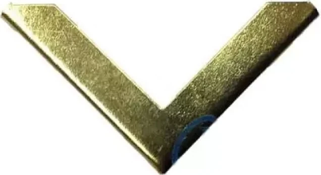 Kitap, Kapak, Menü, Albüm Köşesi, Büyük - 23X40MM, Sarı, 10 Adet