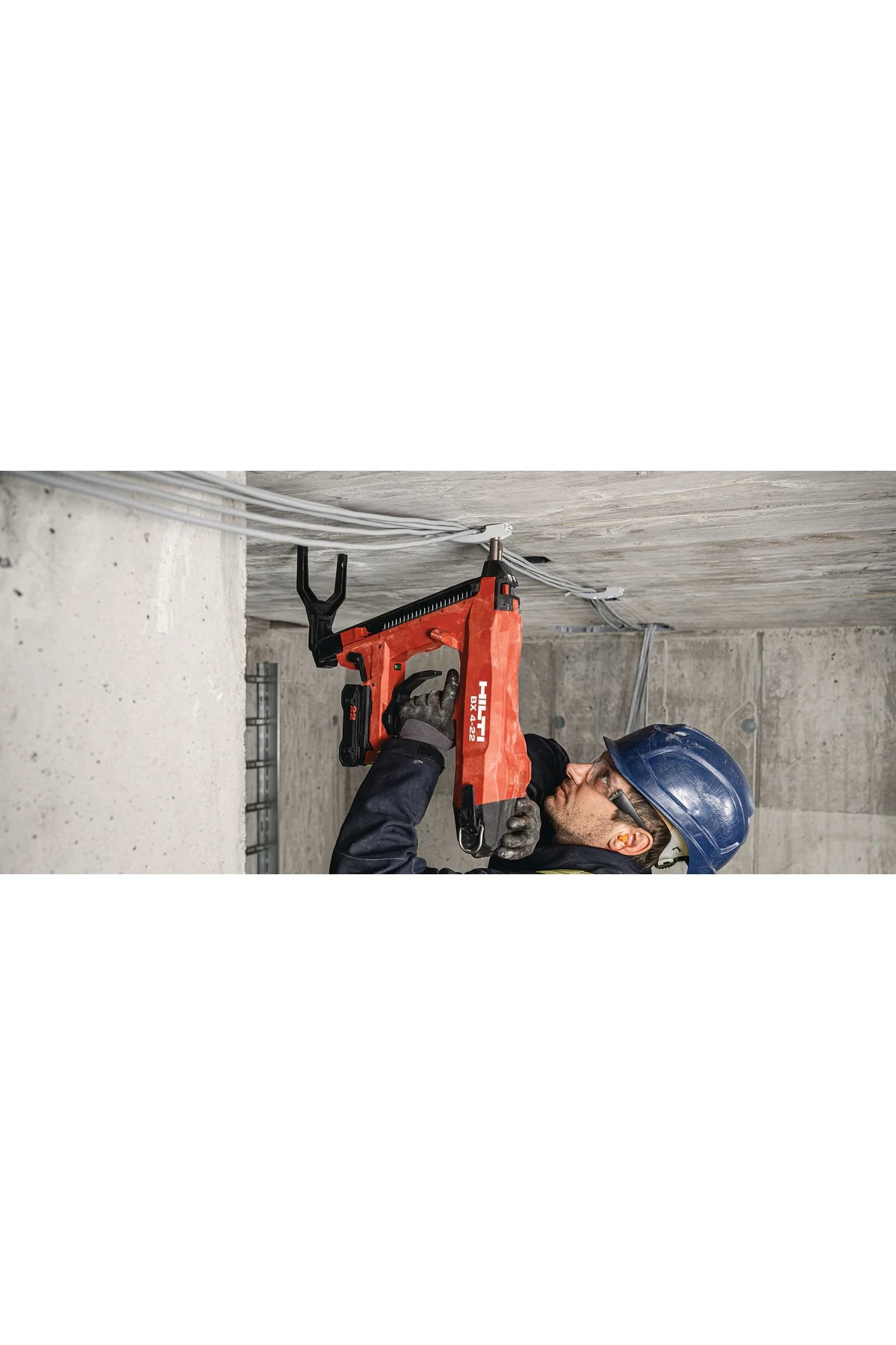 HILTİ  BX 4-22 AKÜLÜ BETON ÇİVİ ÇAKMA TABANCASI  + B 22-85 BATARYA + C 6-22 ŞARJ CİHAZI