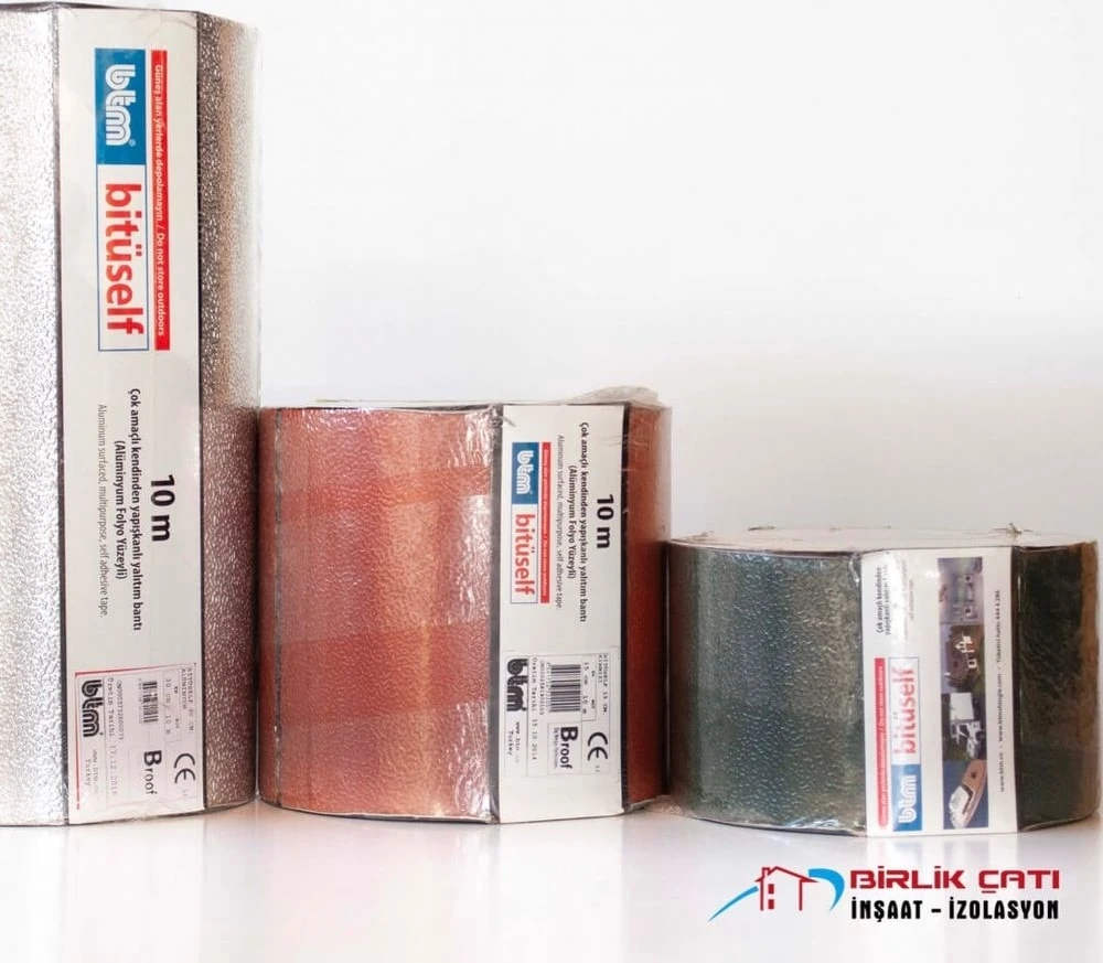 Bitüself 10 cm Yeşil Su Yalıtım Bandı