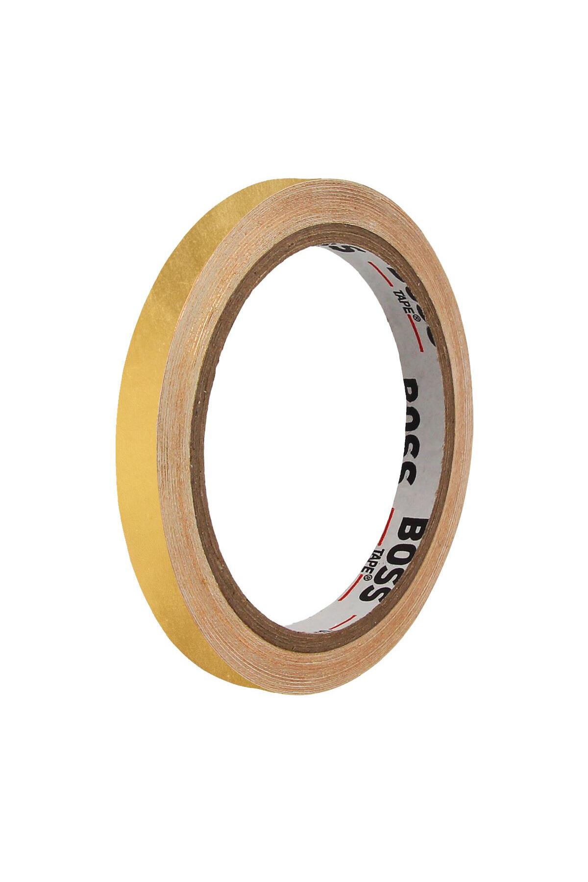 Fayans Arası Kendinden Yapışkanlı Şerit Derz Bandı Altın Renkli En:10mm Boy:50mt