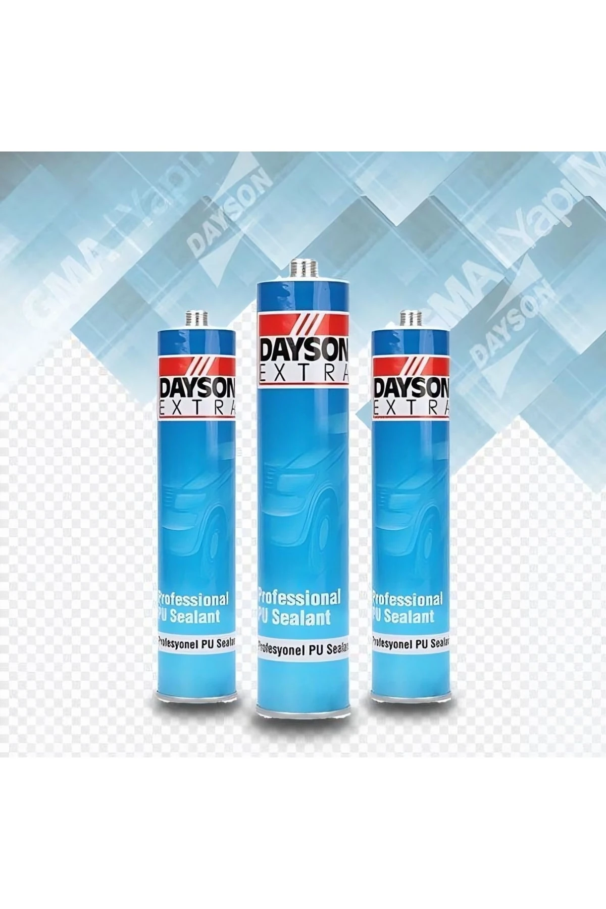 3 Adet Extra Pu Mastik(Beyaz)