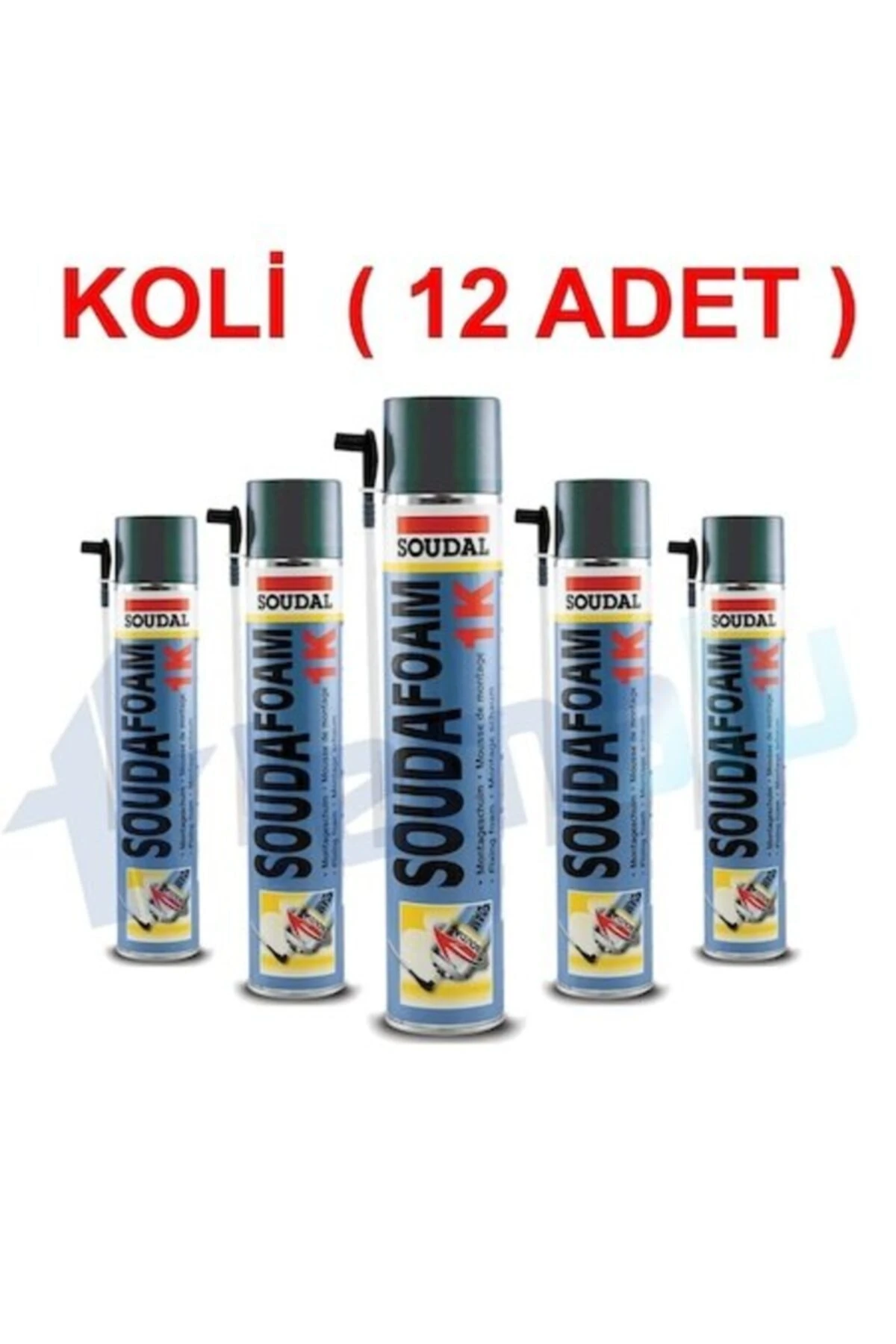 Soudafoam 1k Pipetli Köpük 600gr - Sarı - Koli 12 Li