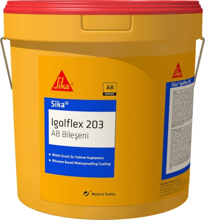 İGLOFLEX-203 Bitüm Kauçuk Esaslı Su Yalıtım Malzemesi 32 kg