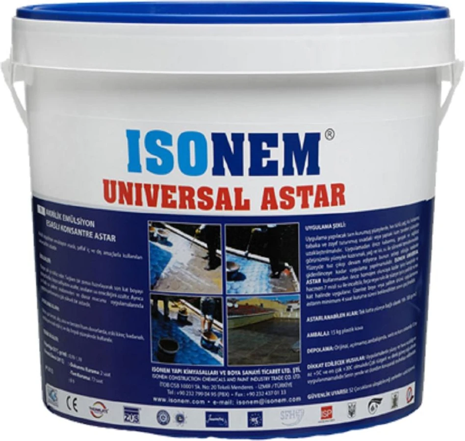 Isonem Üniversal Primer Astar 10 kg Şeffaf