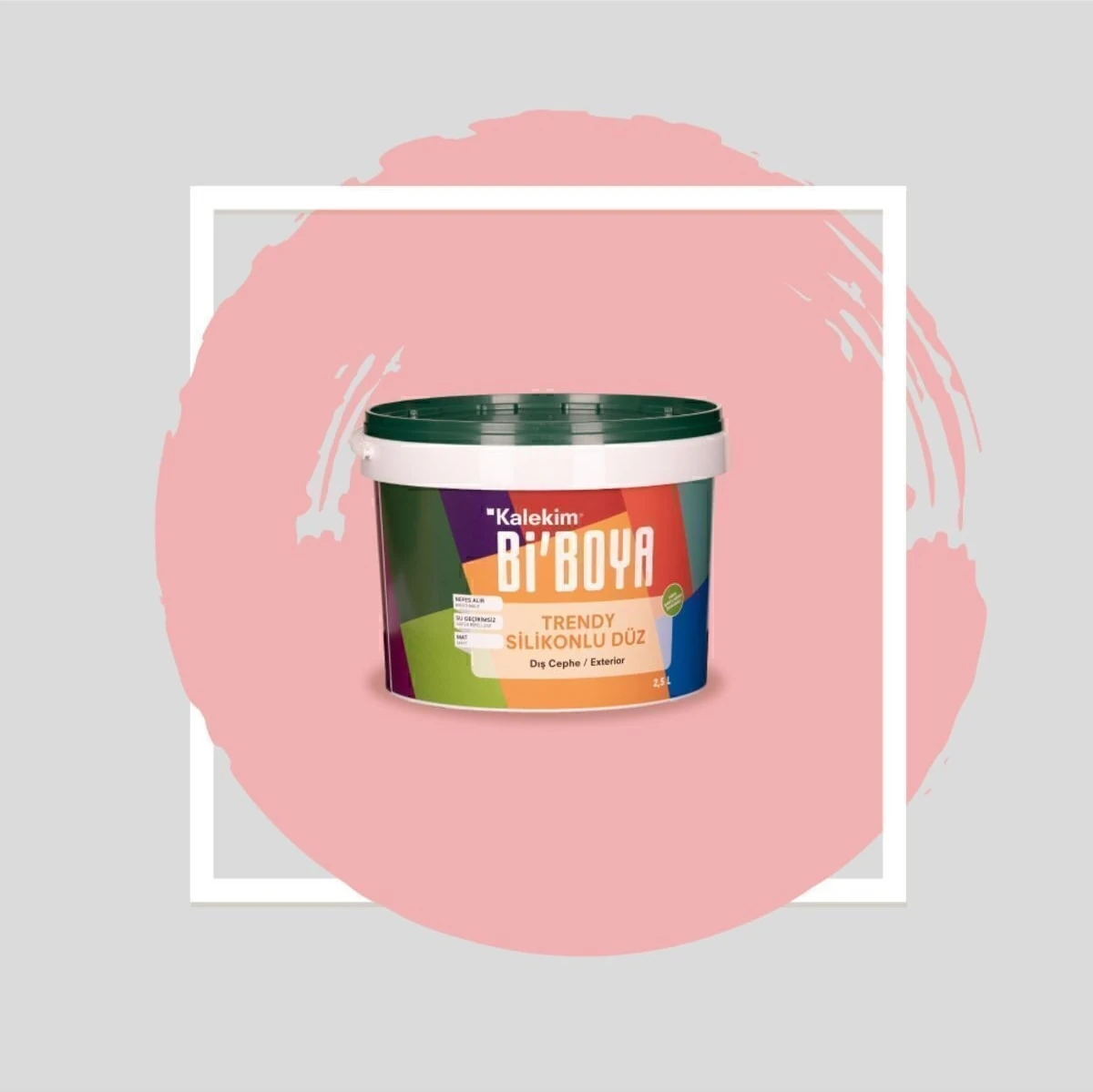 Silikonlu Dış Cephe Boyası 2.5 Lt 4161