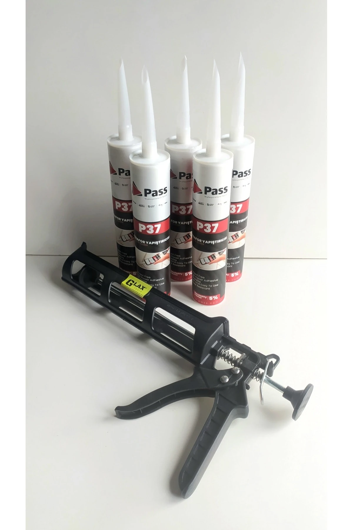 5 Adet Strafor Stropiyer Kartonpiyer Duvar Paneli Süpürgelik Yapıştırıcı Silikon Tabancası