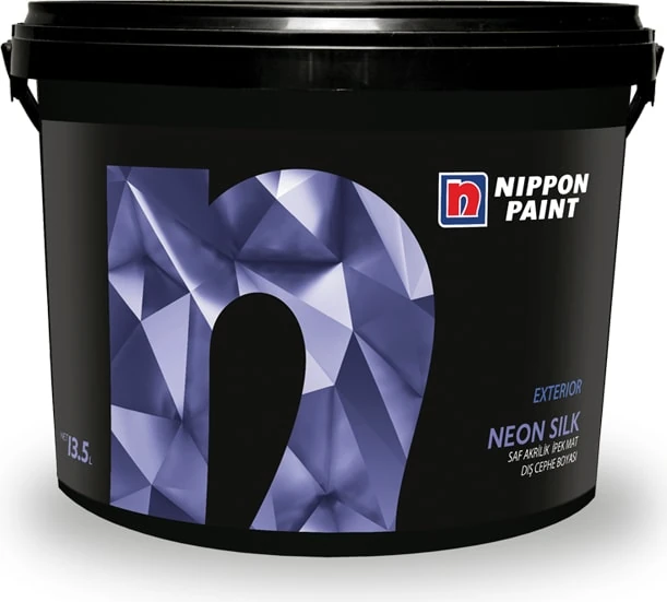 Paint Neon Silk %100 Saf Akrilik Ipeksi Mat Cephe Boyası 13,5 Litre
