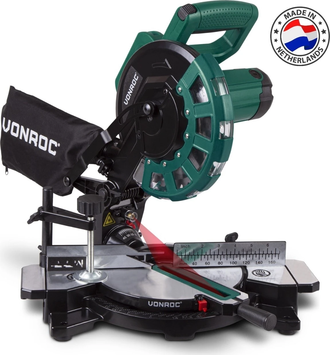 Lazerli Radyal Gönye Testere - 1700W - 216mm - 40 Diş