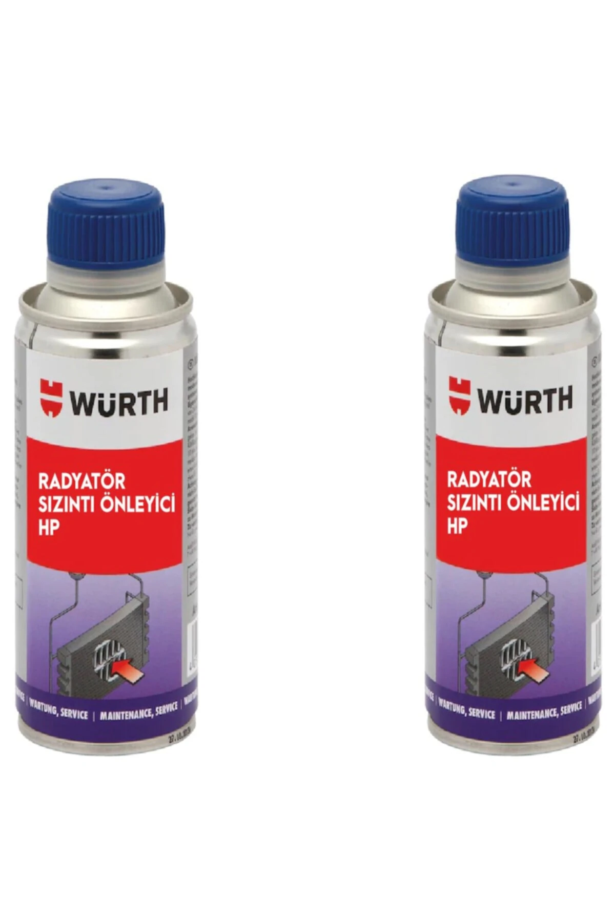 2 Adet! Radyatör Sızıntı Önleyici Tıkayıcı Hp 150 Ml