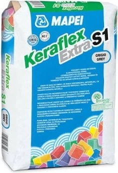 KERAFLEX EKSTRA S1 BEYAZ Çimento Esaslı Seramik Yapıştırıcısı 25 kg