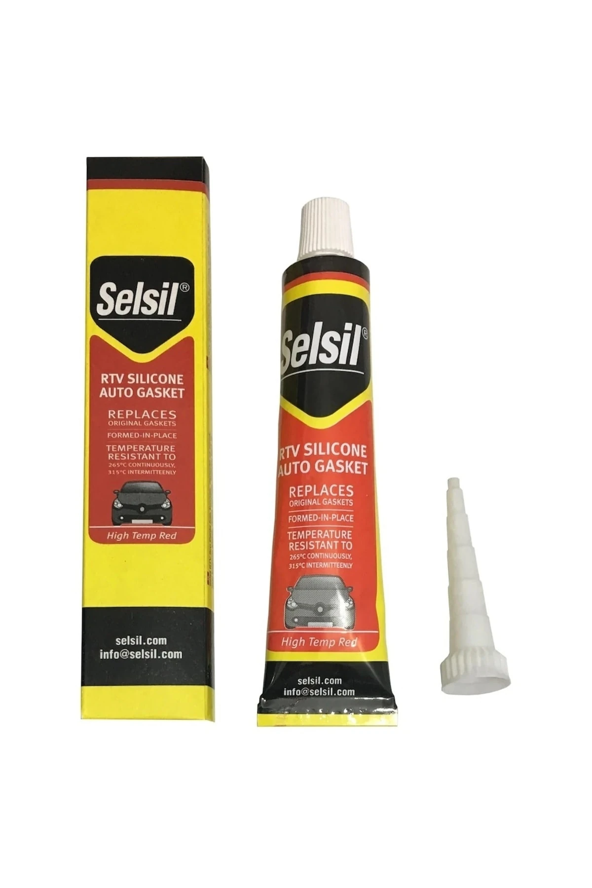 Rtv Silicone Auto Gasket Siyah Conta 50ml