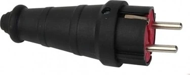 Kauçuk Siyah Erkek Fiş 16 A 250V