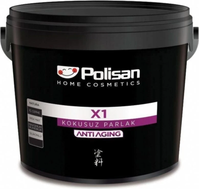 X1 Su Bazlı Kokusuz Ahşap ve Metal Boyası 2.5 Lt Beyaz