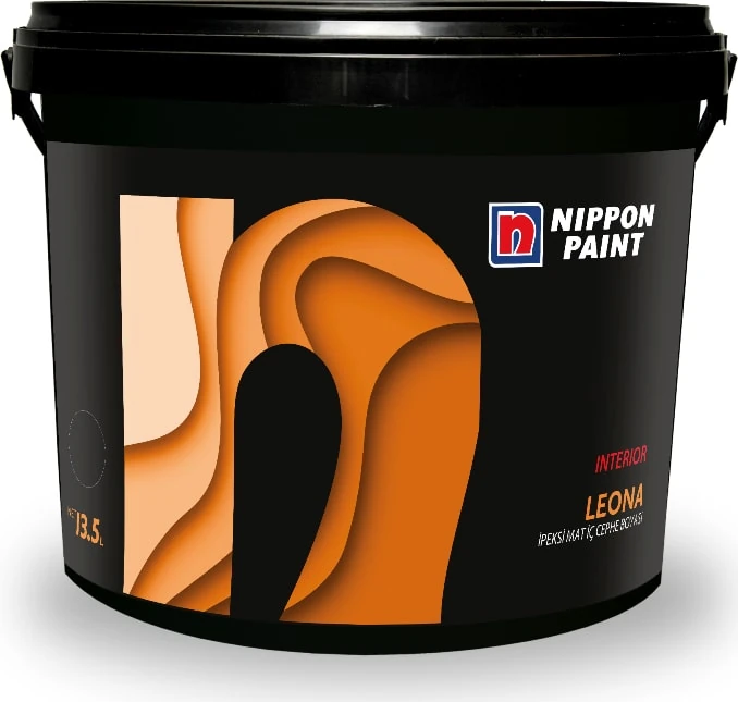Nippon Leona Ipeksi Mat Tam Silinebilir Iç Cephe Boyası 13.5lt