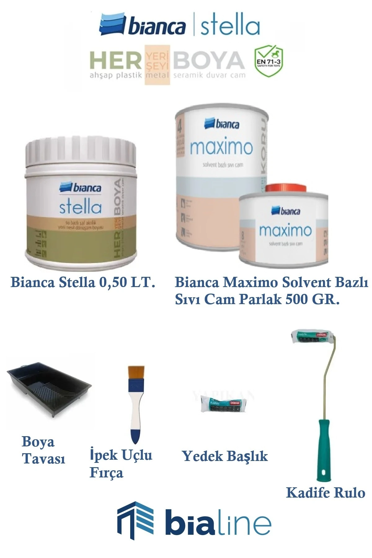 Stella Mutfak Tezgahı Boyama Seti