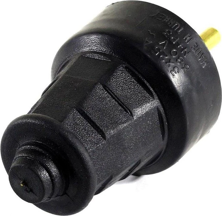 Trifaze Kauçuk Erkek Fiş 25 Amper 380 Volt