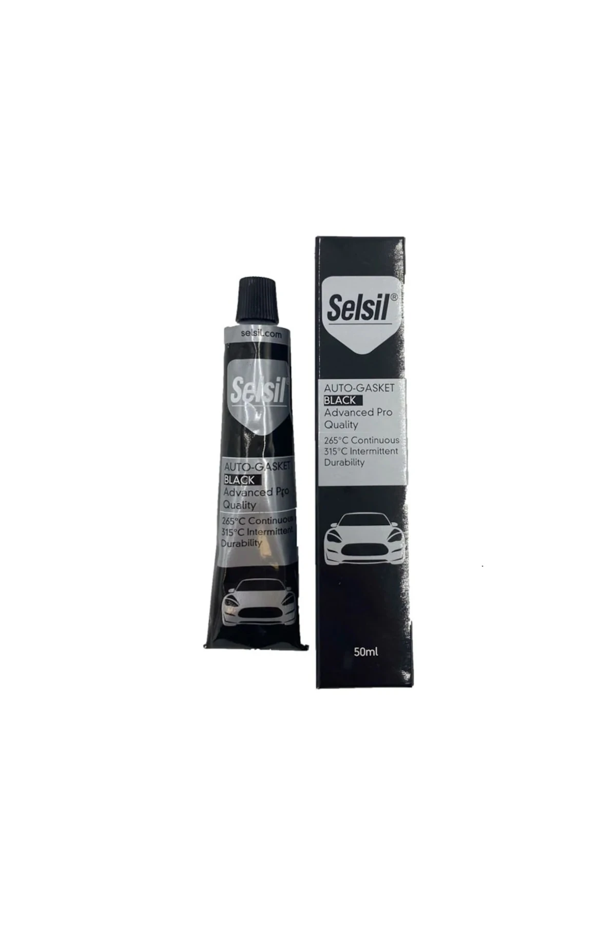Rtv Silicone Auto Gasket Siyah Conta 50ml