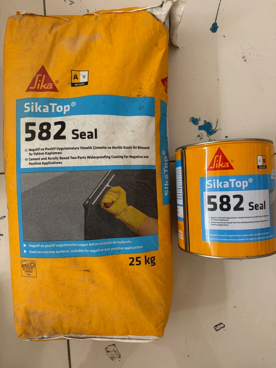 TOP-582 Seal (Masterseal 582) 27 kg Set