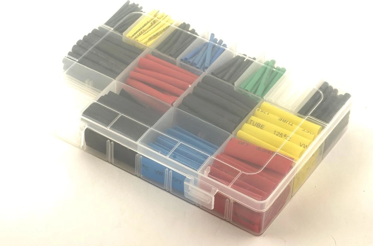 - Isıyla Daralan Polyolefin Makaron Renkli Set Kutulu 520 Adet